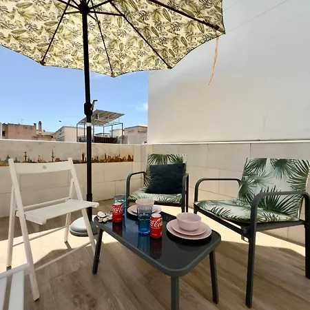Calterr - Loft Con Terraza Privada, Wifi, Recien Reformado * Torremolinos