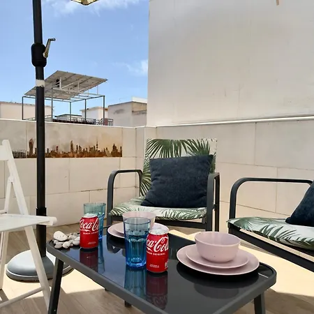 Calterr - Loft Con Terraza Privada, Wifi, Recien Reformado