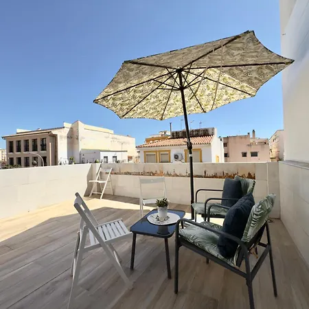 アパート Calterr - Loft Con Terraza Privada, Wifi, Recien Reformado トレモリノス