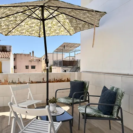 Calterr - Loft Con Terraza Privada, Wifi, Recien Reformado *