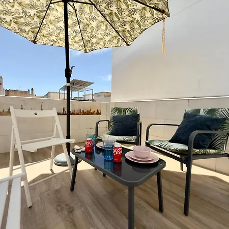 Calterr - Loft Con Terraza Privada, Wifi, Recien Reformado Apartament